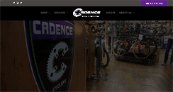 Desktop Screenshot of cadencecyclery.com